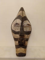 Afrika afrikai antik maszk patinás Songye Congo Kongó africká maska 118 dob 31