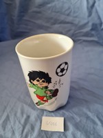 Zsolnay football mug espana 82