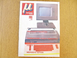 Mikroszámítógép Magazin 1986/10. - programtitkosítás, Commodore Plus/4 ismertető, Forth