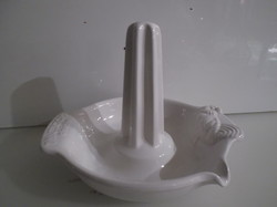 Ceramic - römertopf - snow white - new - flawless - chicken fryer - 25 x 19 cm
