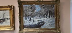 László Neogrády - (1896 - 1962) - winter landscape