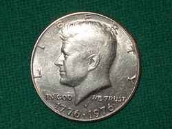 Kennedy - half a dollar - half a dollar 1976! Declaration of Independence !