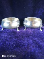 Antique silver 800 (diana) spice rack pair