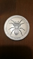 Australian spider 2015 szín ezüst érme. 1 oz