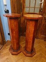 Pair of artdeco pedestals/posztamens