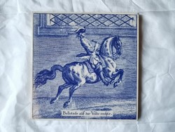 Vintage osztrák csempék a bécsi spanyol lovasiskoláról
