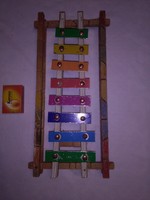 Old toy xylophone