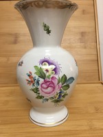Herendi nagyon szép virágmintás váza