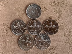 5 db. ezüst 200 forint (1992, ‘93, ‘94) és 1 db. ezüst Kossuth 5 forint (1947)