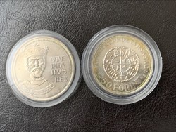 Szent István ezüst 50-100 forint 1972m olcsóbb