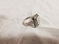 Régi ezüst pecsétgyűrű