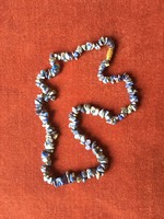 Vintage nyaklánc lapis lazuli kövekből