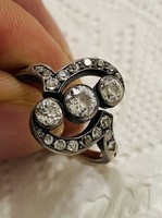 Beautiful antique brill stone ring 1 carat!