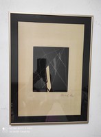 László Moholy-nagy (1894-1946) painter, sculptor, art writer, photographer genius !! Print