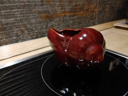 Csigaház alakú porcelán edény- különleges ritkaság