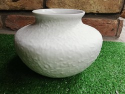 Metzler & Ortloff fehér duci porcelán váza