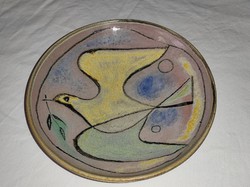 István Gádor dove of peace plate [for asterpiramis]