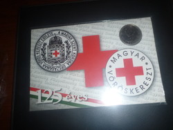 Hungarian Red Cross 50, -ft first day coin for sale! Bu unc