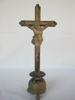 Old wooden cross crucifix