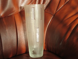 German, web kunstglas arnstadt marked polished glass vase