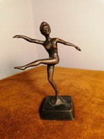 Kis, Art deco bronz szobor