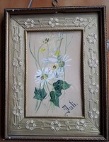 Virágok: akvarell - jelzett