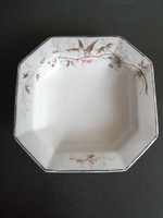 Antique j. Baruch temesvár porcelain octagonal bowl plate - ep