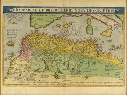 1A347 Abraham Ortelius : Földközi-tenger 1574