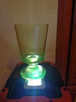 Uránzöld bieder pohár
