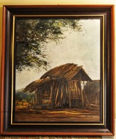 Painting by Tibor Bán.