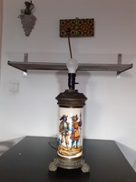 Antique table lamp. Able to operate. Without lampshade.