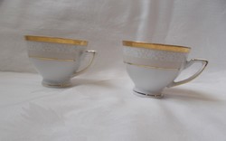 Heinrich winterling bavaria gilded cup 2pcs