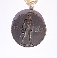 Lajos Berán intact body sana in corpore says master medal