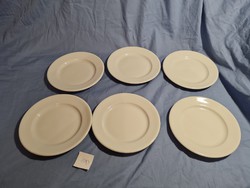 V083 Alföldi fehér deszertes tányér 6 db
