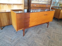 Old retro chest of drawers with long chest of drawers mid century up zavody sideboard