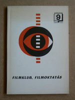 Film club, film education, small library of film lovers 9., Book in good condition (1000 pl.) Rare!