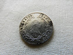 1809 A ezüst 20 krajcár OSZTRÁK kreuzer I. Ferenc  /IN3-70