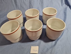 Alföldi barna csíkos fületlen bögre