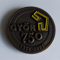 750-year commemorative coin of Győr