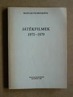 Feature films 1975-1979, Hungarian filmography 1985, book in good condition, rarity !!!