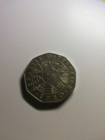 Ausztria ezüst 5 euro 2007