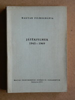 Feature films 1945-1969, Hungarian filmography 1973, book in good condition, rarity !!!