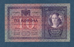 1904 10 Korona F+