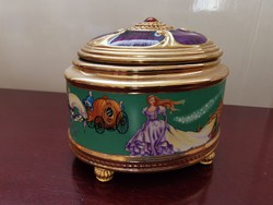Cinderella musical jewelry box, house of faberge Franklin as