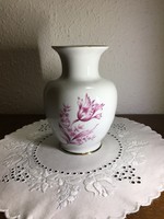 Hollóházi öblös váza