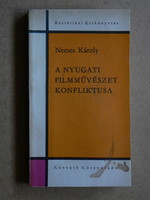 The Conflict of Western Cinematography, Noble Charles 1971, book in good condition (red wine stain)