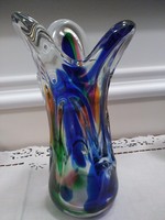 Frantisek zemek rhapsody bohemia glass 27cm vase