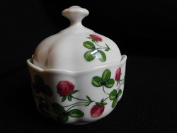 Seltmann weiden bavaria sugar bowl with botanical pattern - clover
