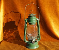 Antik Lampart 598 Budapest lámpagyár petróleumlámpa viharlámpa hibátlan működő állapotban