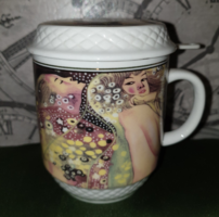 Gustav Klimt tea mug, new